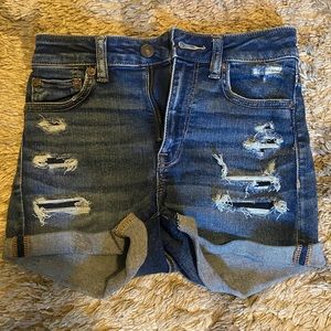 Hollister shorts high rise size 1